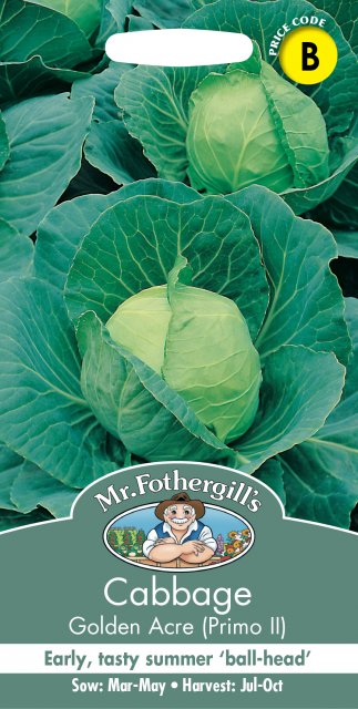 Mr Fothergill's Fothergills Cabbage Golden Acre/primo