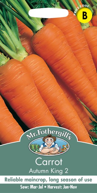 Mr Fothergill's Fothergills Carrot Autumn King 2