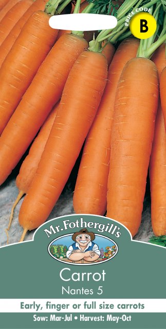 Mr Fothergill's Fothergills Carrot Early Nantes 5