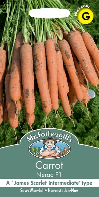 Mr Fothergill's Fothergills Carrot Nerac F1