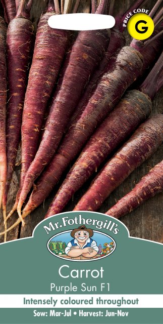 Mr Fothergill's Fothergills Carrot Purple Sun F1