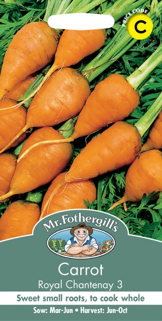 Mr Fothergill's Fothergills Carrot Royal Chantenay 3