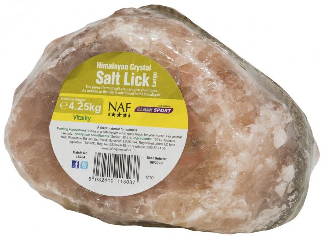 NAF NAF Himalayan Crystal Salt Licks 4.25kg Large
