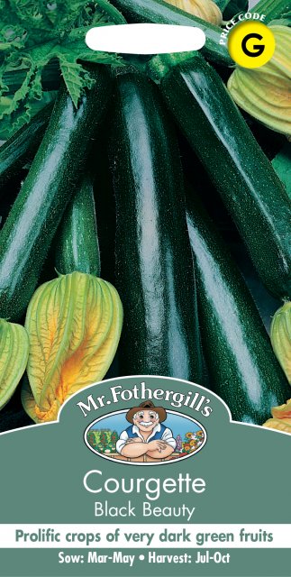 Mr Fothergill's Fothergills Courgette Black Beauty