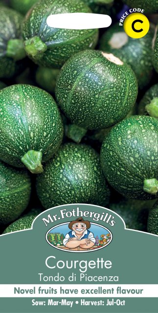 Mr Fothergill's Fothergills Courgette Tondo Di Piacenza