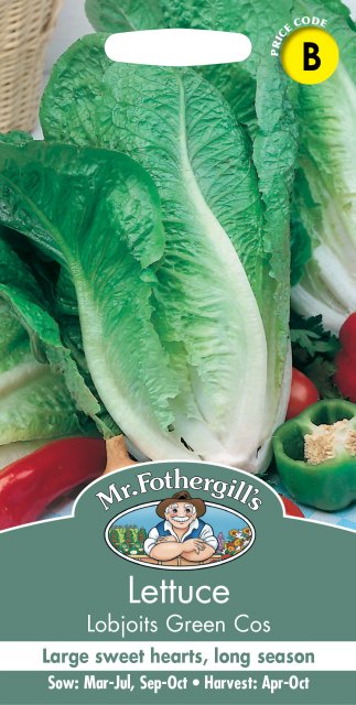 Mr Fothergill's Fothergills Lettuce Lobjotis Green Cos