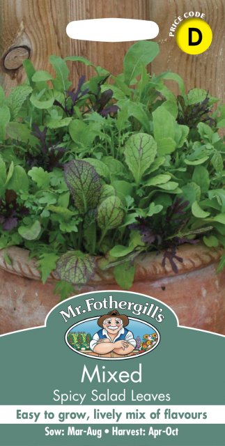 Mr Fothergill's Fothergills Salad Leaves Spicy Mixed