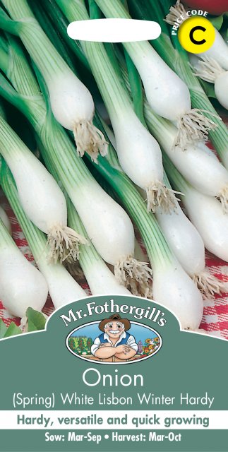 Mr Fothergill's Fothergills Spring Onion Lisbon Winter Hardy