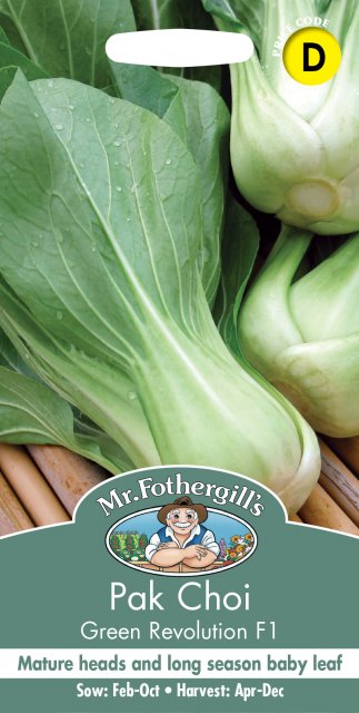 Mr Fothergill's Fothergills Pak Choi Green Revolution F1