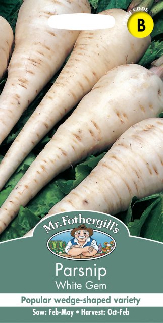 Mr Fothergill's Fothergills Parsnip White Gem