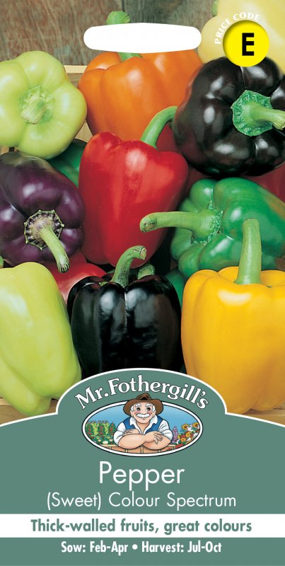 Mr Fothergill's Fothergills Pepper Colour Spectrum Sweet
