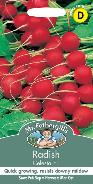 Mr Fothergill's Fothergills Radish Celesta F1