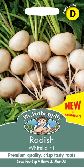 Mr Fothergill's Fothergills Radish Whitella F1