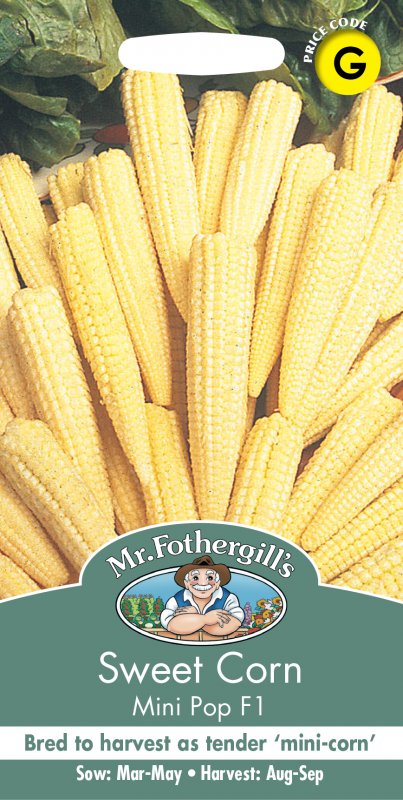 Mr Fothergill's Fothergills Sweet Corn Minipop F1