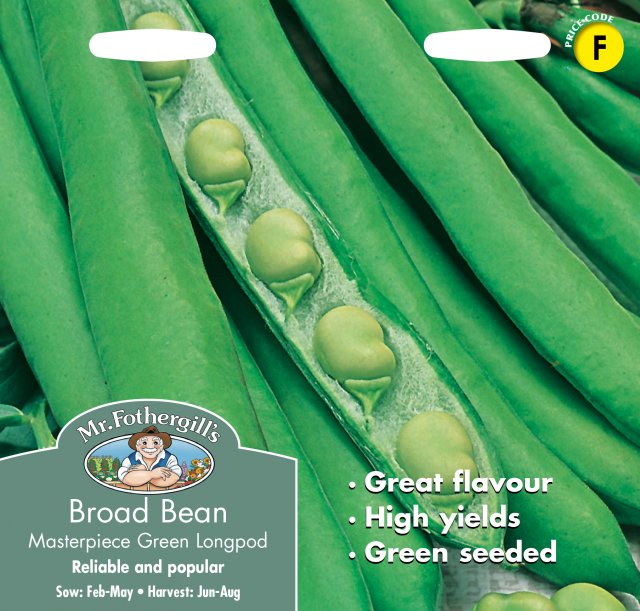Mr Fothergill's Fothergills Broad Bean Masterpiece Green Longpod
