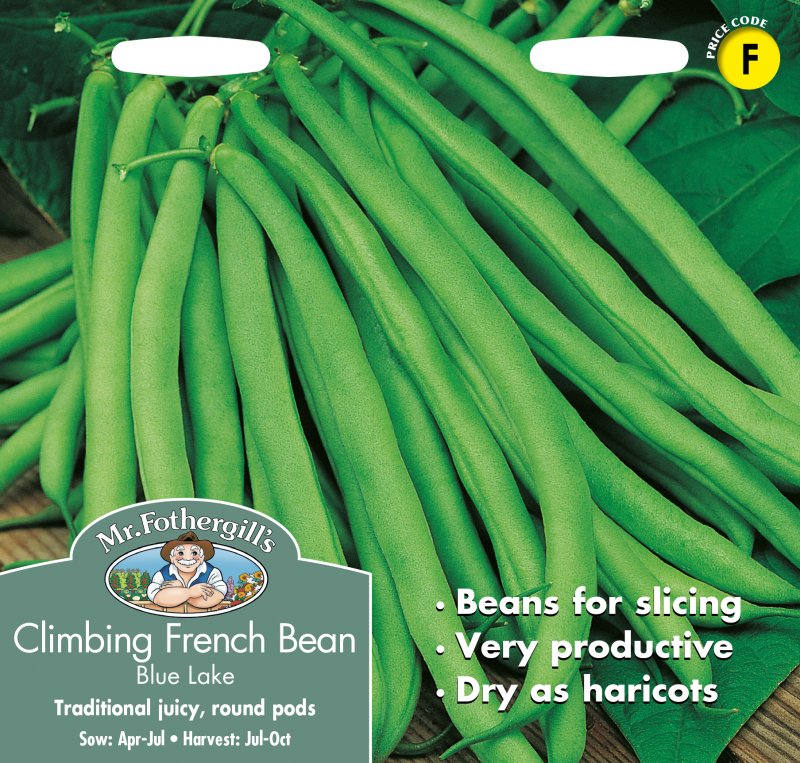 Mr Fothergill's Fothergills Climbing Bean Blue Lake