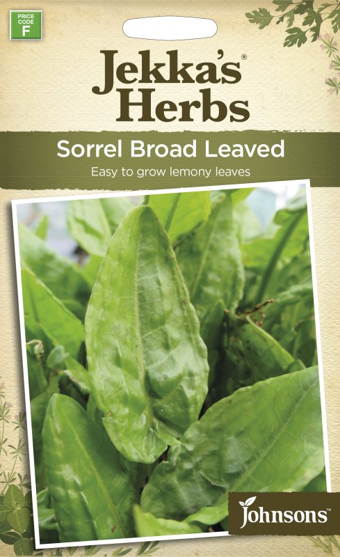 Mr Fothergill's Jekka's Herbs Sorrel Broad Leaved