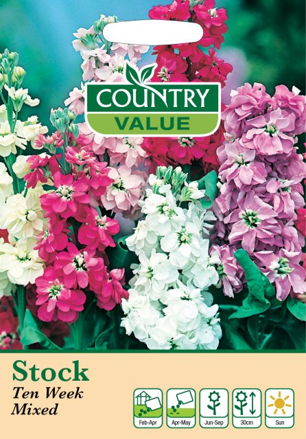 Mr Fothergill's Stock Ten Week Mixed C V Seeds