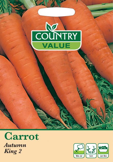 Mr Fothergill's Carrot Autumn King C V Seeds