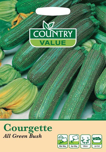 Mr Fothergill's Courgette All Green Bush C V Seeds