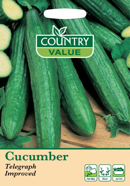 Mr Fothergill's Cucumber Telegraph Improved C V Seeds