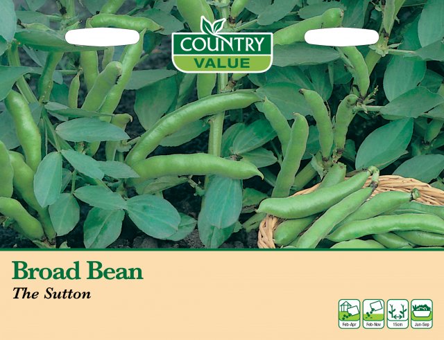 Mr Fothergill's Broad Bean The Sutton C V Seeds