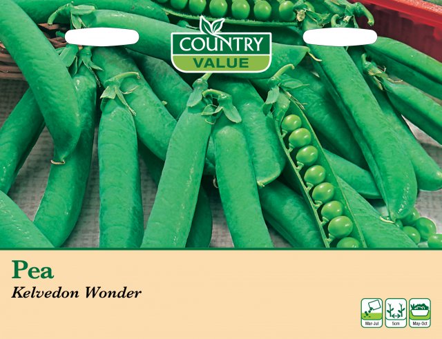 Mr Fothergill's Fothergills Pea Kelvedon Wonder C V Seeds