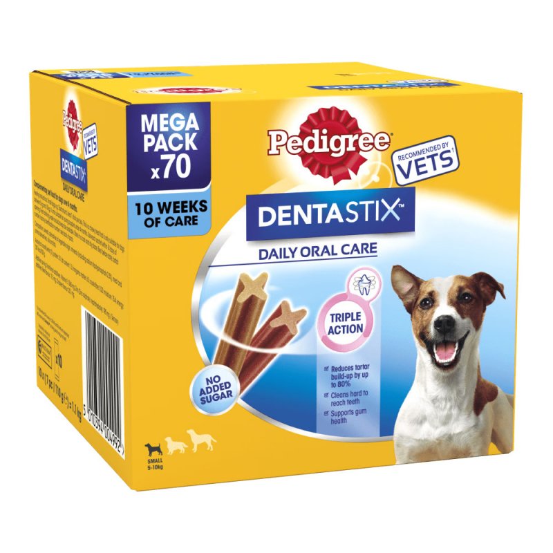 Pedigree Dentastix Daily Dental Chew - Small Dog - 70 Sticks