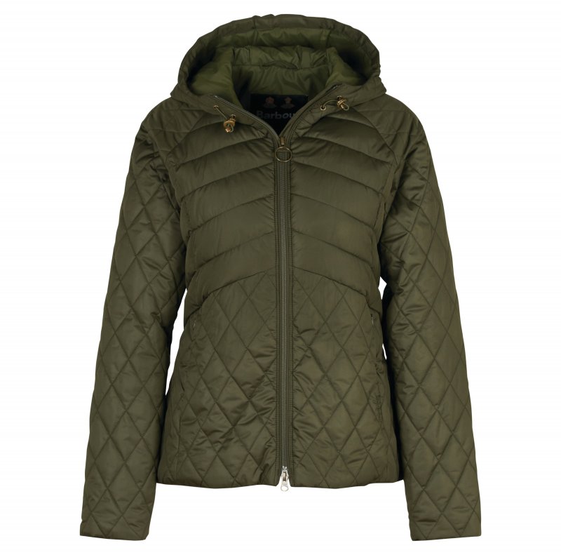Barbour chevron quilted best sale jacket