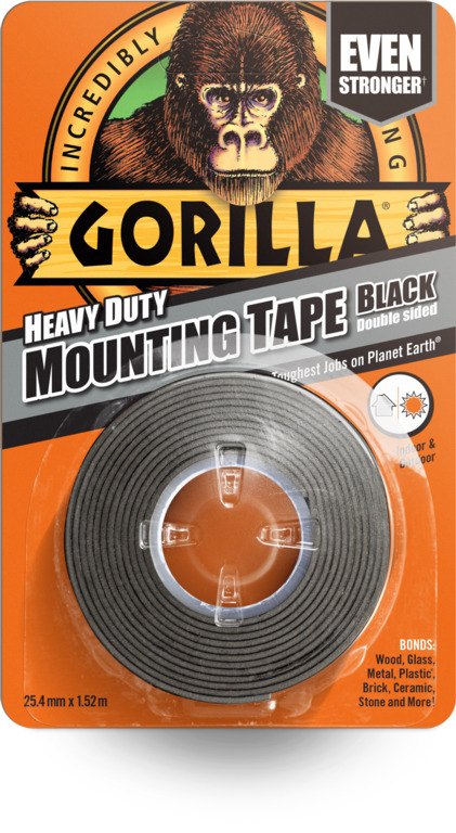 Gorilla Gorilla Mounting Tape - 1.5m Black