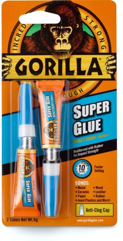 Gorilla Gorilla Super Glue - 6g 2pk