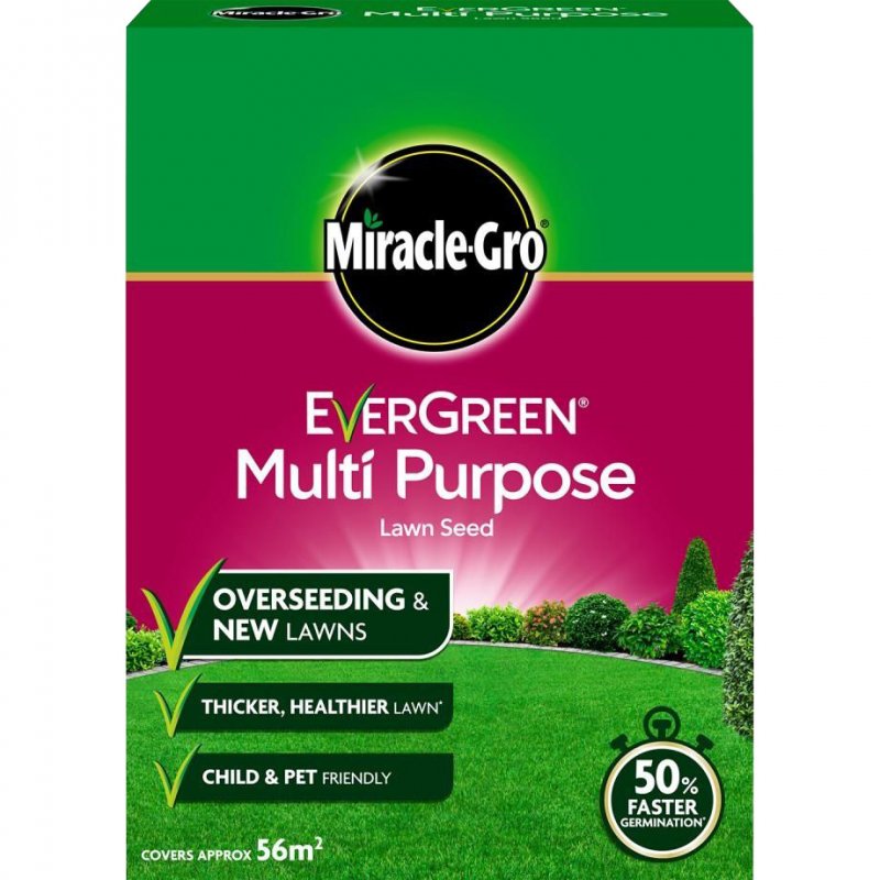 Miracle-Gro Miracle-Gro Multi Purpose Grass Seed - 1.68kg