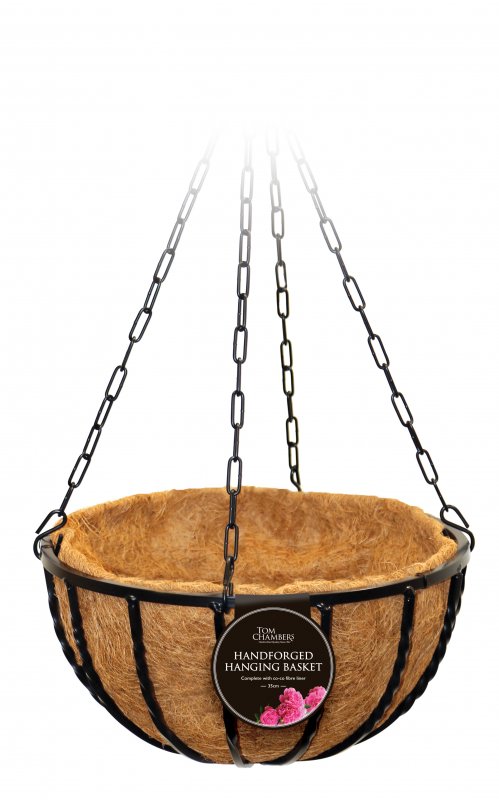 Tom Chambers Tom Chambers Hanging Basket C/w Liner - 12