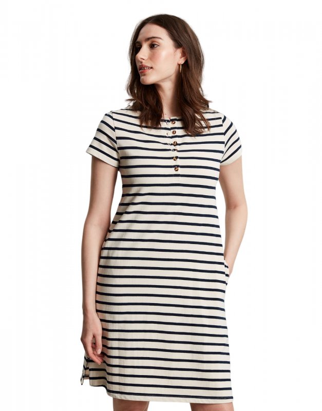 Joules Joules Henley Button Down Dress