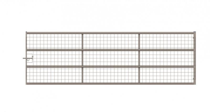 IAE IAE 4 Rail Fully Meshed Gate - 12'