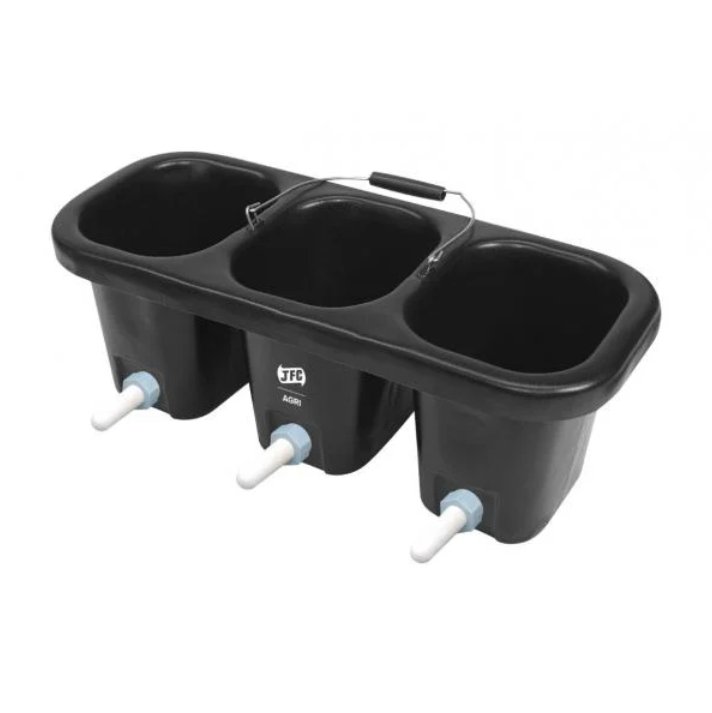 JFC JFC Multi Feeder Bucket w/Teats & Valves - 17L