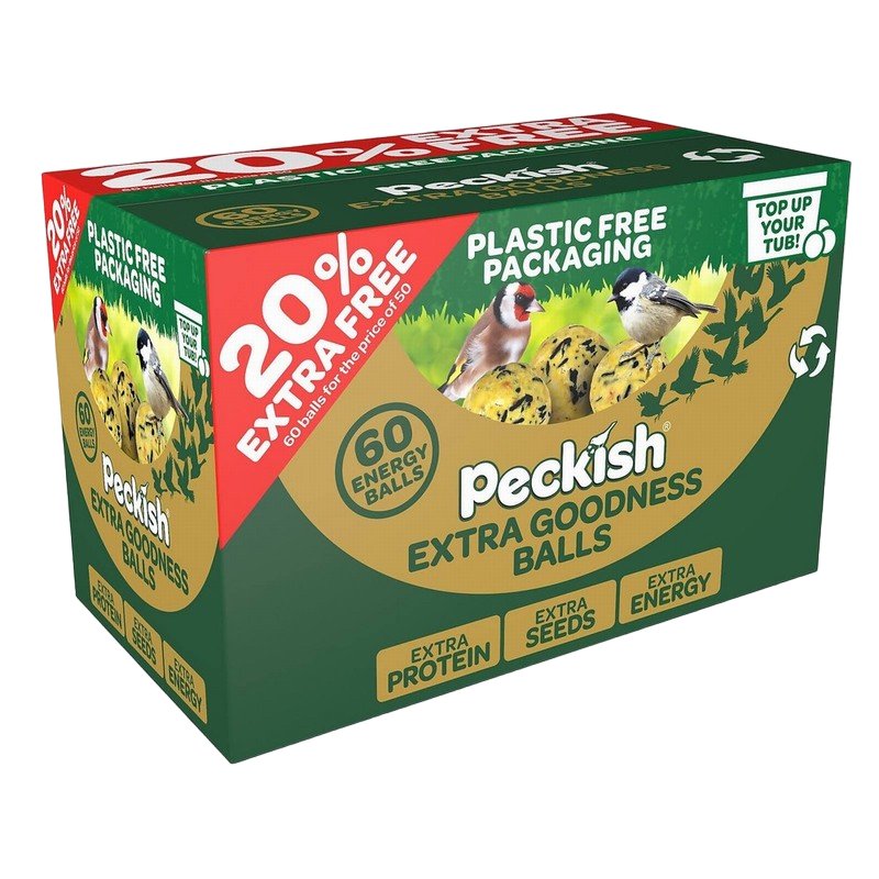 Peckish Peckish Extra Goodness Fat Balls - 50pk & 20% Extra Free