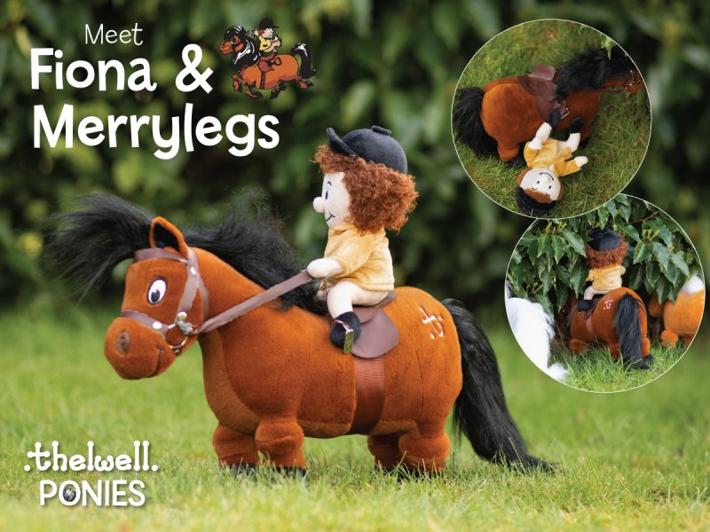 Hy Equestrian Hy Equestrian Thelwell Ponies - Fiona & Merrylegs