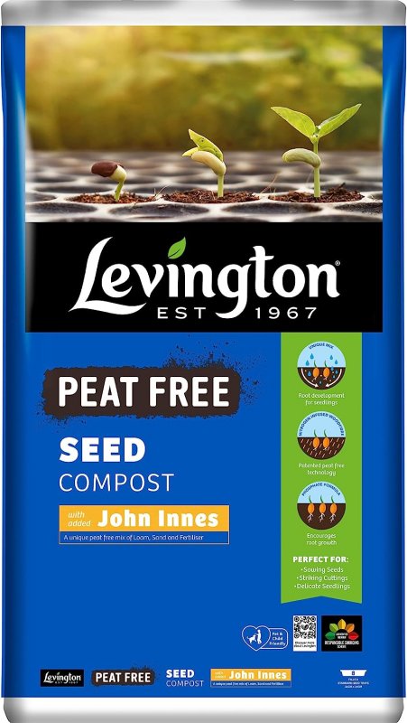 Levington Levington John Innes Peat Free Seed Compost - 25L