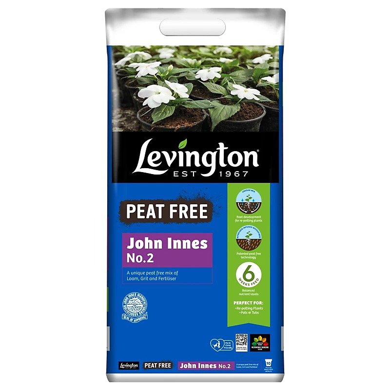 Levington Levington John Innes No.2 Compost Peat Free - 25L