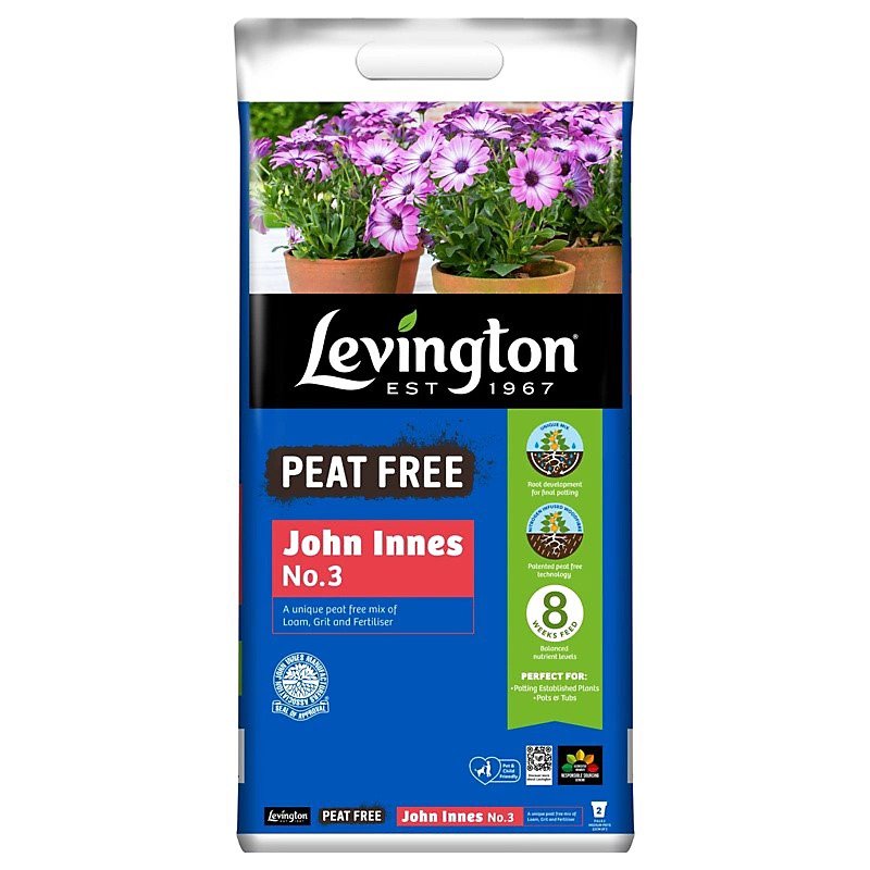 Levington Levington John Innes No.3 Compost Peat Free - 25L
