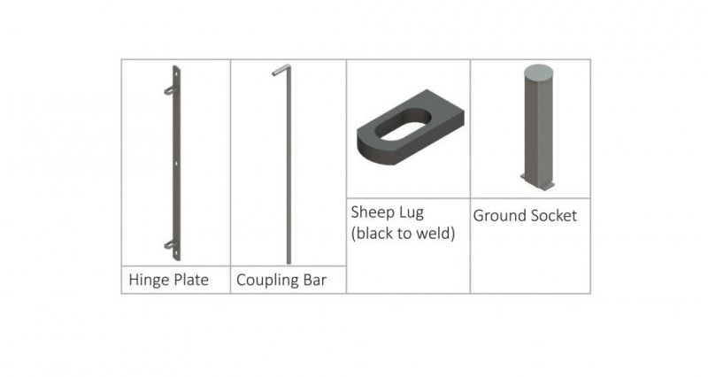 IAE IAE Sheep Lugs to Weld