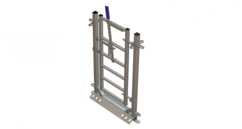 IAE IAE 6 Railed Gate in Race Joining Frame