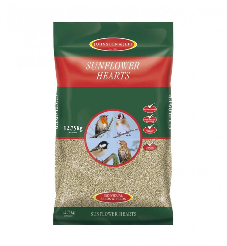 Johnston & Jeff Johnston & Jeff Sunflower Hearts - 12.75kg