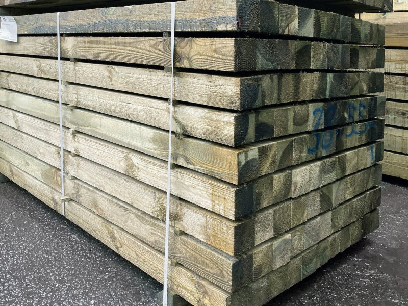 BATA Treated Timber Non Pointed - 1.8m x 100mm x 100mm