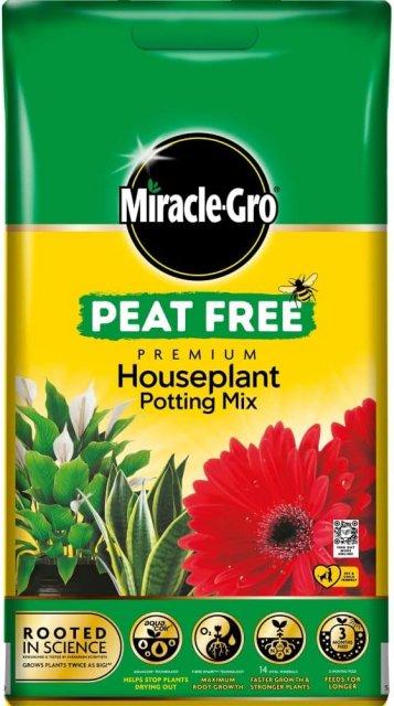 Miracle-Gro Miracle House Plant Compost - 10L