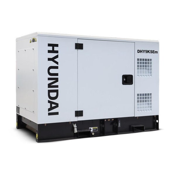 Hyundai Hyundai 9kW/11.25kVA Single Phase Diesel Generator | DHY9KSEm