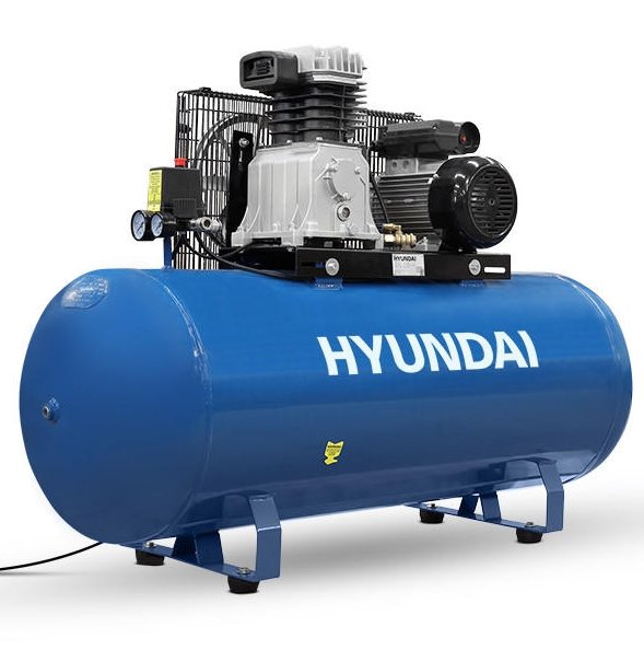 Hyundai Hyundai 200 Litre Air Compressor, 14CFM/145psi, Electric 3hp | HY3200S