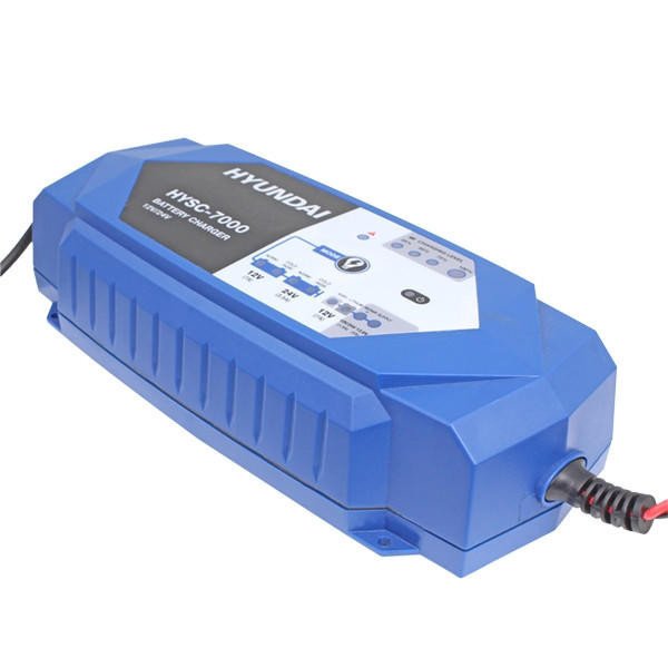 Hyundai Hyundai SMART 24v and 12v Battery Charger | HYSC7000