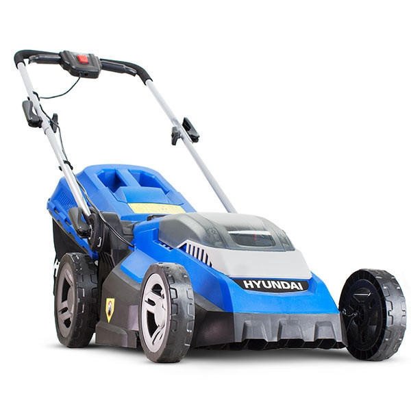 Hyundai Hyundai 38cm Cordless 40v Lithium-Ion Battery Roller Lawnmower with Battery and Charger | HYM40LI380